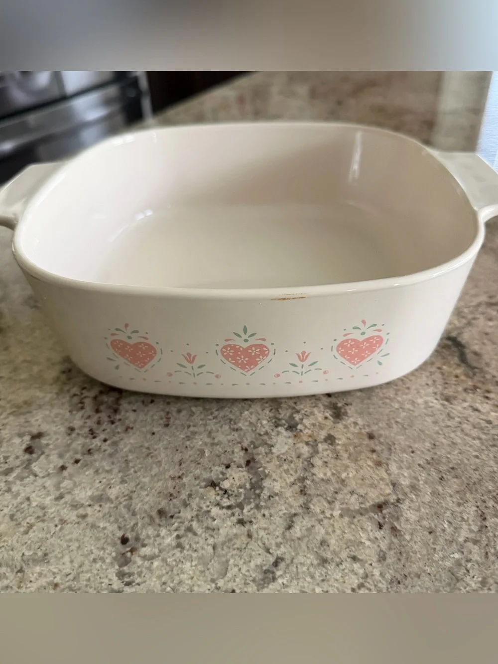 Vintage CorningWare Forever Yours A-2-B 2 Liter Casserole Dish